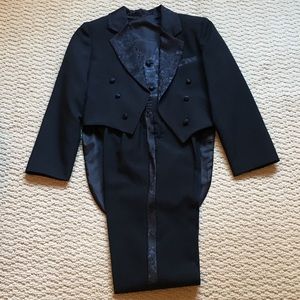 Classic Boy Tuxedo Suit With Tails